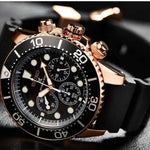 SEIKO PROSPEX SSC618P1 SOLAR CHRONOGRAPH MEN'S BLACK RUBBER STRAP WATCH - H2 Hub Watches