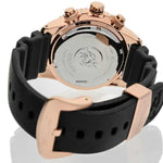 SEIKO PROSPEX SSC618P1 SOLAR CHRONOGRAPH MEN'S BLACK RUBBER STRAP WATCH - H2 Hub Watches