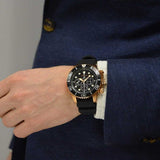 SEIKO PROSPEX SSC618P1 SOLAR CHRONOGRAPH MEN'S BLACK RUBBER STRAP WATCH - H2 Hub Watches