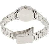 CASIO ENTICER LTP-V005D-1AUDF-P STAINLESS STEEL WOMEN WATCH