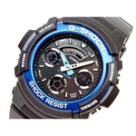 CASIO G-SHOCK AW-591-2ADR DIGITAL QUARTZ BLACK RESIN MEN'S WATCH - H2 Hub Watches