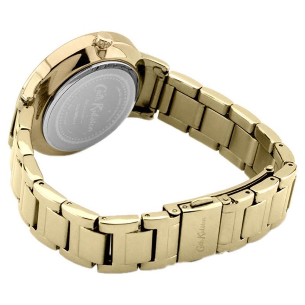 CATH KIDSTON QUARTZ PAINTBOX FLOWERS GOLD STAINLESS STEEL CKL050GM LADIES WATCH - H2 Hub Watches
