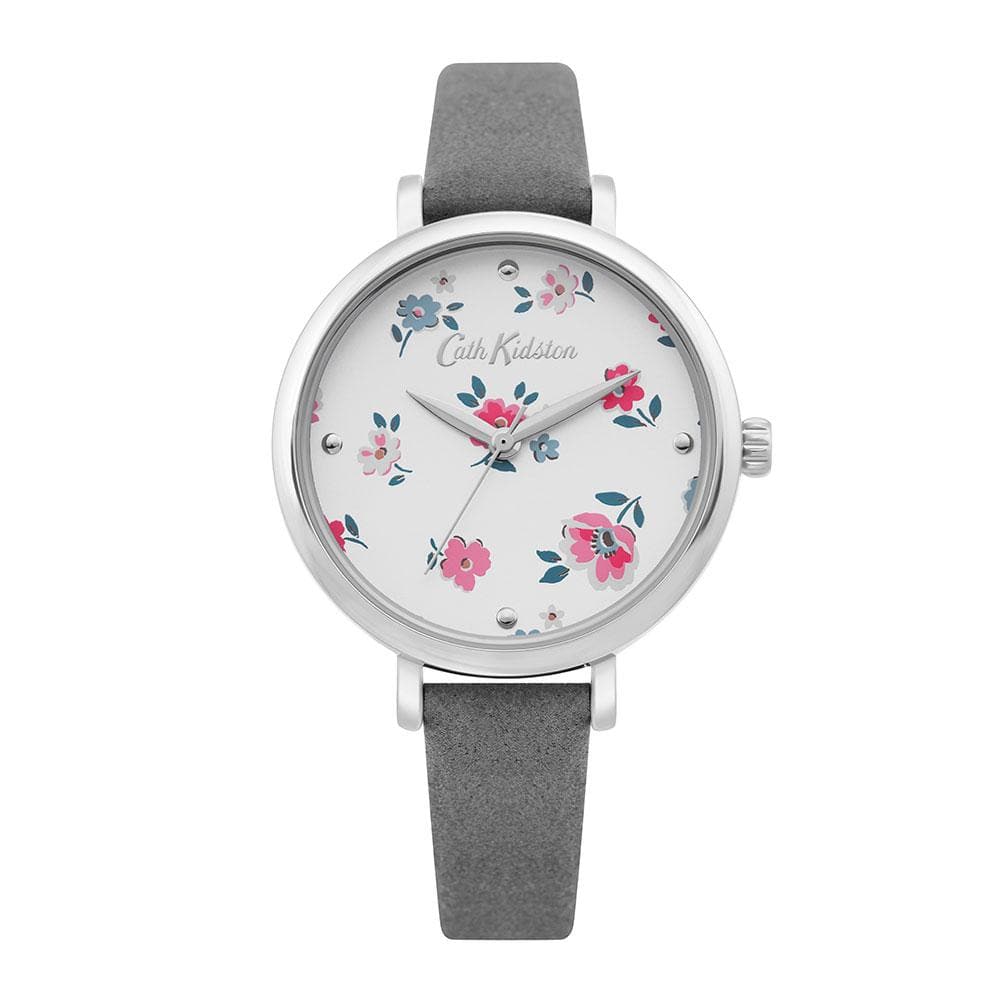 CATH KIDSTON GREY FLORAL ALLOY CKL079E WOMEN'S WATCH - H2 Hub Watches