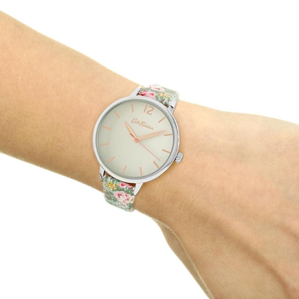 CATH KIDSTON WHITE FLORAL ALLOY CKL067U WOMEN'S WATCH - H2 Hub Watches