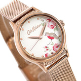 CATH KIDSTON LITTLE BIRD ROSE GOLD MESH ALLOY CKL091RGM WOMEN'S WATCH - H2 Hub Watches