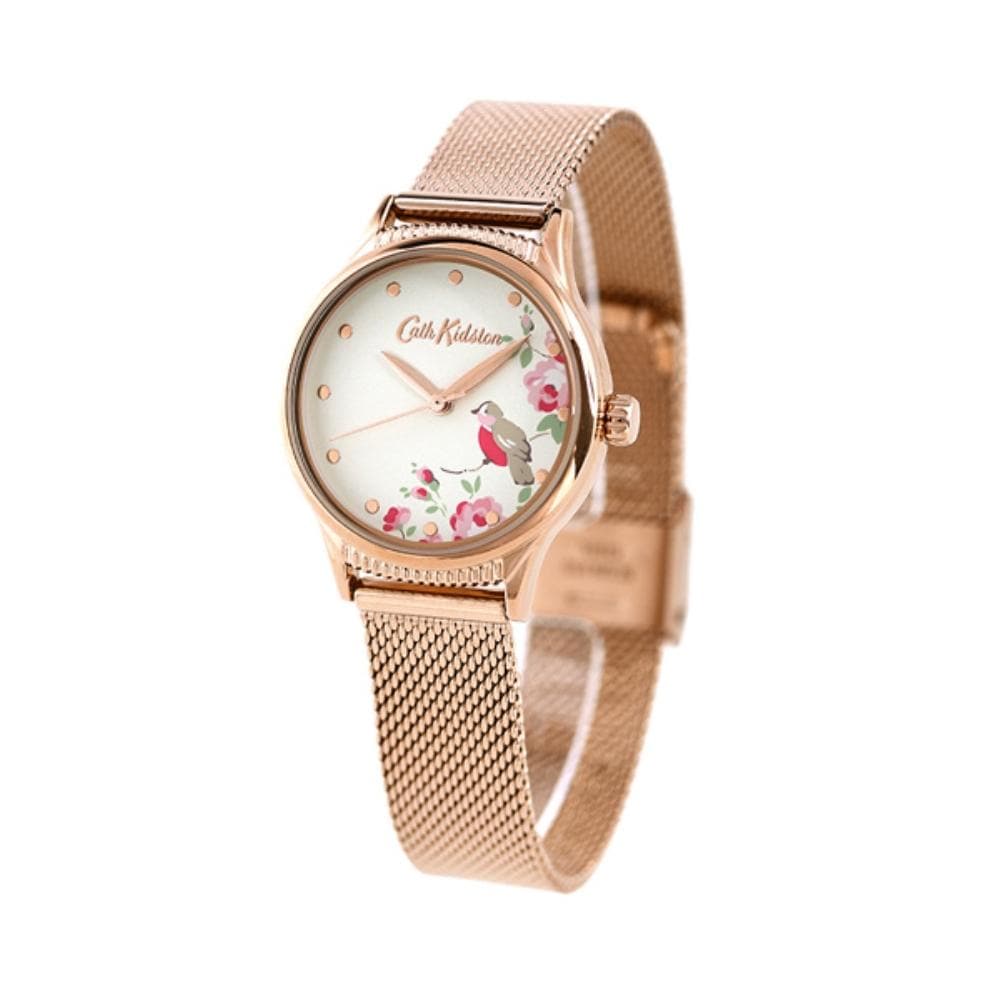 CATH KIDSTON LITTLE BIRD ROSE GOLD MESH ALLOY CKL091RGM WOMEN'S WATCH - H2 Hub Watches