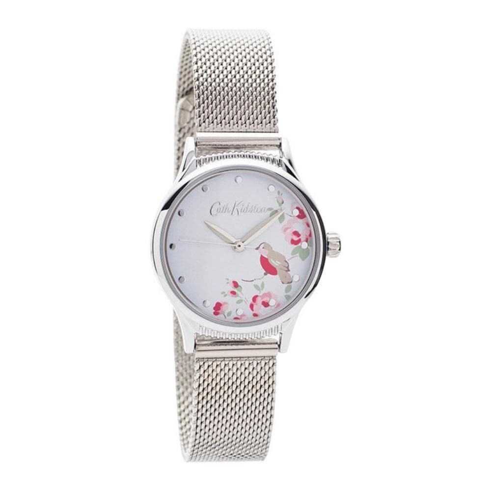 CATH KIDSTON LITTLE BIRD SILVER MESH ALLOY CKL091SM WOMEN'S WATCH - H2 Hub Watches