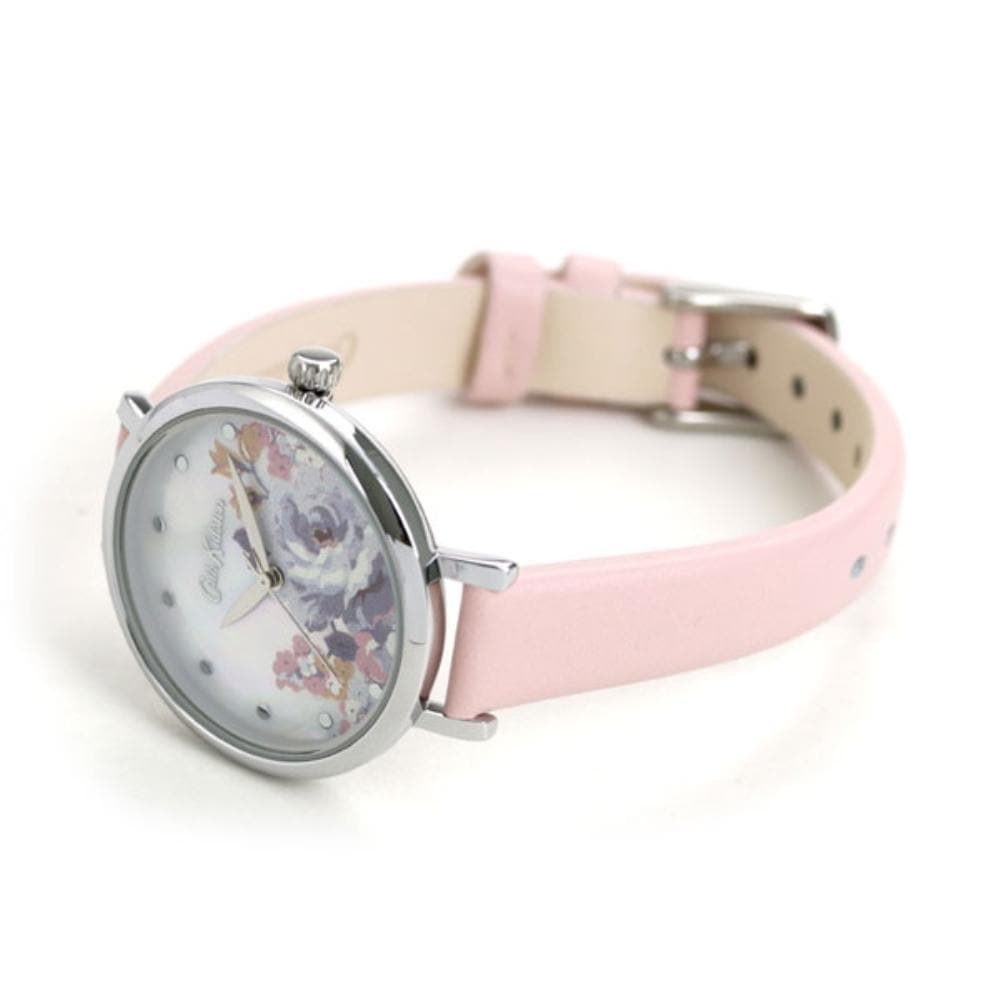 CATH KIDSTON SOMERSET ROSE PINK LEATHER STRAP ALLOY CKL087P WOMEN'S WATCH - H2 Hub Watches