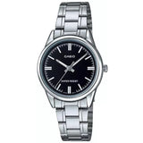 CASIO ENTICER LTP-V005D-1AUDF-P STAINLESS STEEL WOMEN WATCH
