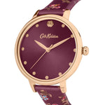 CATH KIDSTON SOMERSET DITSY PALM STRAP ALLOY CKL089R WOMEN'S WATCH - H2 Hub Watches