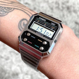 CASIO GENERAL A100WE-1ADF-P DIGITAL STAINLESS STEEL UNISEX'S WATCH