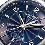 ARMAND NICOLET A840AAA-BU-M9742 MEN'S WATCH WITH ADDITIONAL BLUE LEATHER STRAP