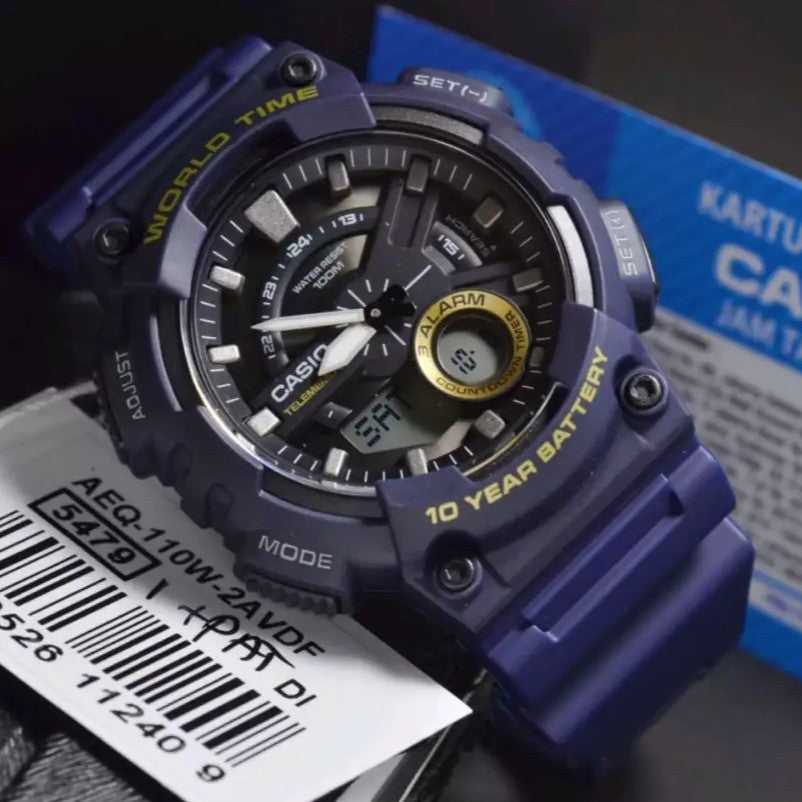 CASIO GENERAL AEQ-110W-2AVDF YOUTH ANALOG-DIGITAL UNISEX'S WATCH - H2 Hub Watches