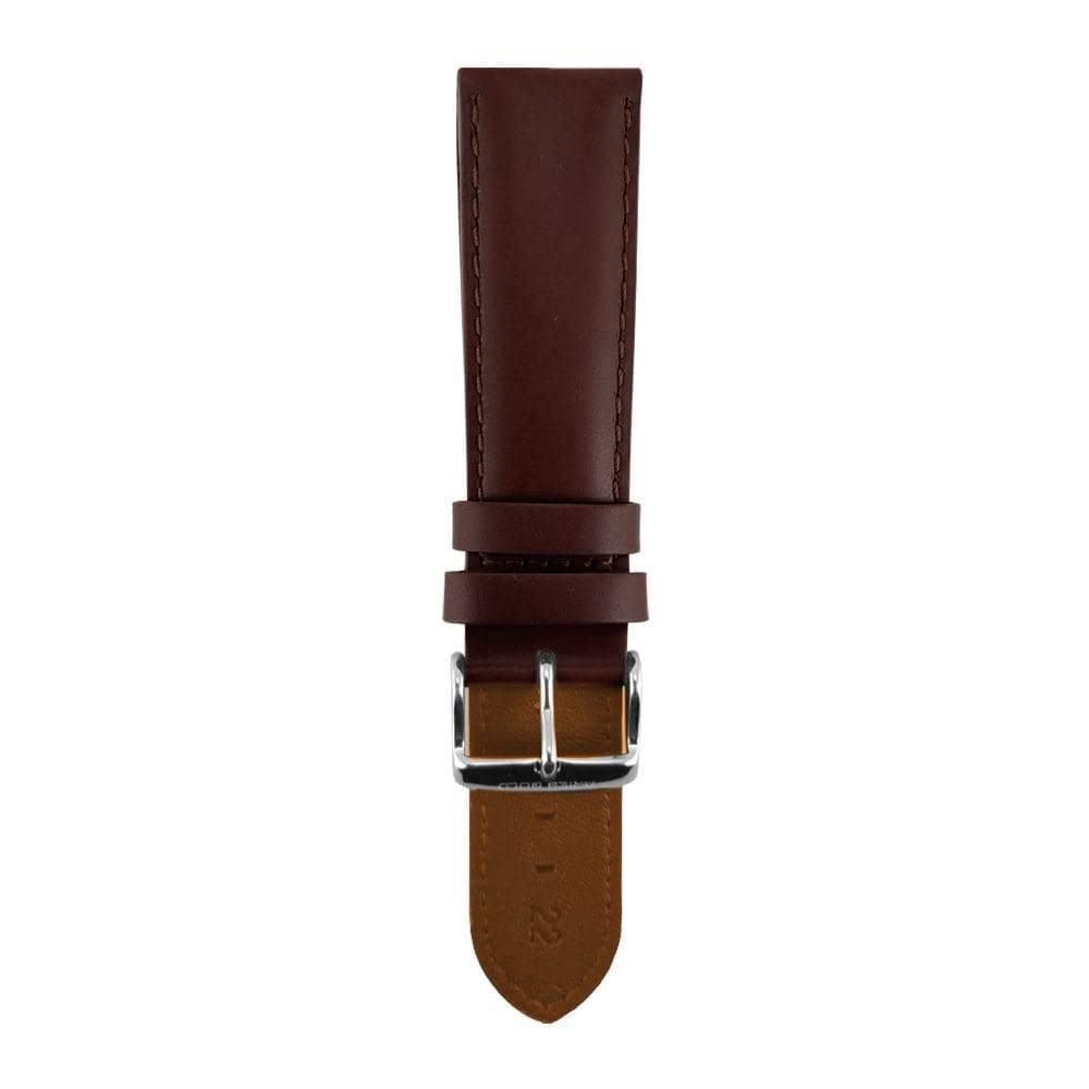 ARIES GOLD UMBER BROWN AG-L0018 LEATHER STRAP - H2 Hub Watches