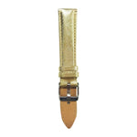 ARIES GOLD METALLIC GOLD SAFFIANO AG-L0027 LEATHER STRAP - H2 Hub Watches