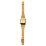 Casio General Digital-Analogue Gold Stainless Steel Strap Unisex Watch AQ-800EG-9ADF-P