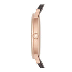 EMPORIO ARMANI AR11011 BLACK LEATHER STRAP MEN'S WATCH - H2 Hub Watches