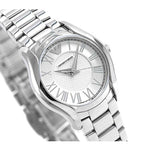 EMPORIO ARMANI ANALOG QUARTZ SILVER STAINLESS STEEL AR11087 WOMEN'S WATCH - H2 Hub Watches