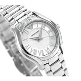 EMPORIO ARMANI ANALOG QUARTZ SILVER STAINLESS STEEL AR11087 WOMEN'S WATCH - H2 Hub Watches