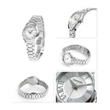 EMPORIO ARMANI ANALOG QUARTZ SILVER STAINLESS STEEL AR11087 WOMEN'S WATCH - H2 Hub Watches