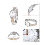 EMPORIO ARMANI ANALOG QUARTZ TWO TONE STAINLESS STEEL AR11094 WOMEN'S WATCH - H2 Hub Watches