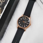 EMPORIO ARMANI AR11097 BLACK RUBBER STRAP MEN'S WATCH - H2 Hub Watches