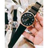 EMPORIO ARMANI AR11097 BLACK RUBBER STRAP MEN'S WATCH - H2 Hub Watches
