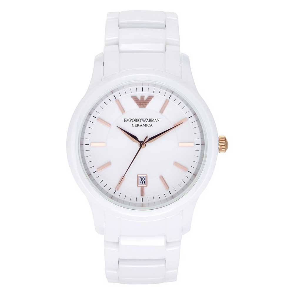 Emporio armani watches white ceramic best sale