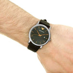 EMPORIO ARMANI AR1996 LUIGI BROWN LEATHER STRAP MEN'S WATCH - H2 Hub Watches