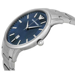 EMPORIO ARMANI ANALOG QUARTZ SILVER STAINLESS STEEL AR2477 MEN'S WATCH - H2 Hub Watches