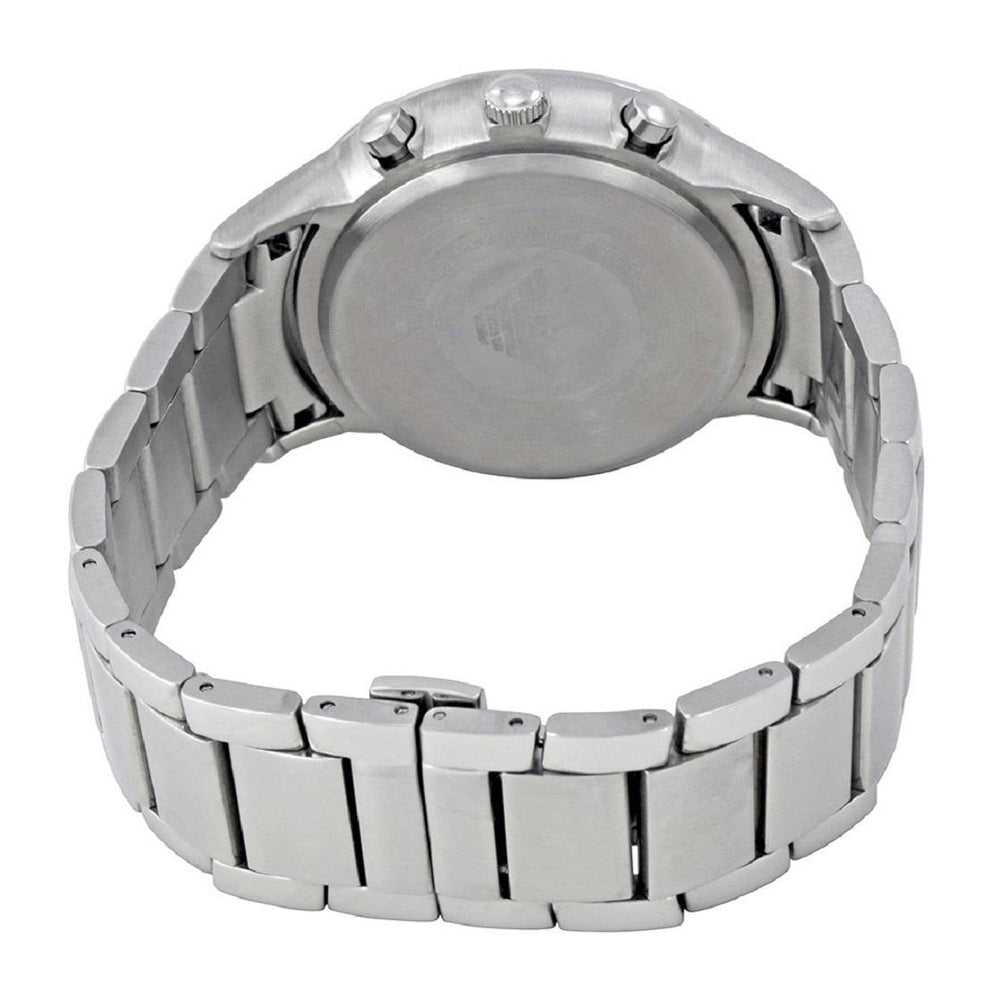 EMPORIO ARMANI CHRONOGRAPH SILVER STAINLESS STEEL AR2486 MEN'S WATCH - H2 Hub Watches