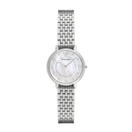 EMPORIO ARMANI ANALOG QUARTZ SILVER STAINLESS STEEL AR2511 WOMEN'S WATCH - H2 Hub Watches