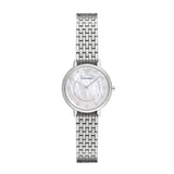 EMPORIO ARMANI ANALOG QUARTZ SILVER STAINLESS STEEL AR2511 WOMEN'S WATCH - H2 Hub Watches