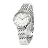 EMPORIO ARMANI ANALOG QUARTZ SILVER STAINLESS STEEL AR2511 WOMEN'S WATCH - H2 Hub Watches