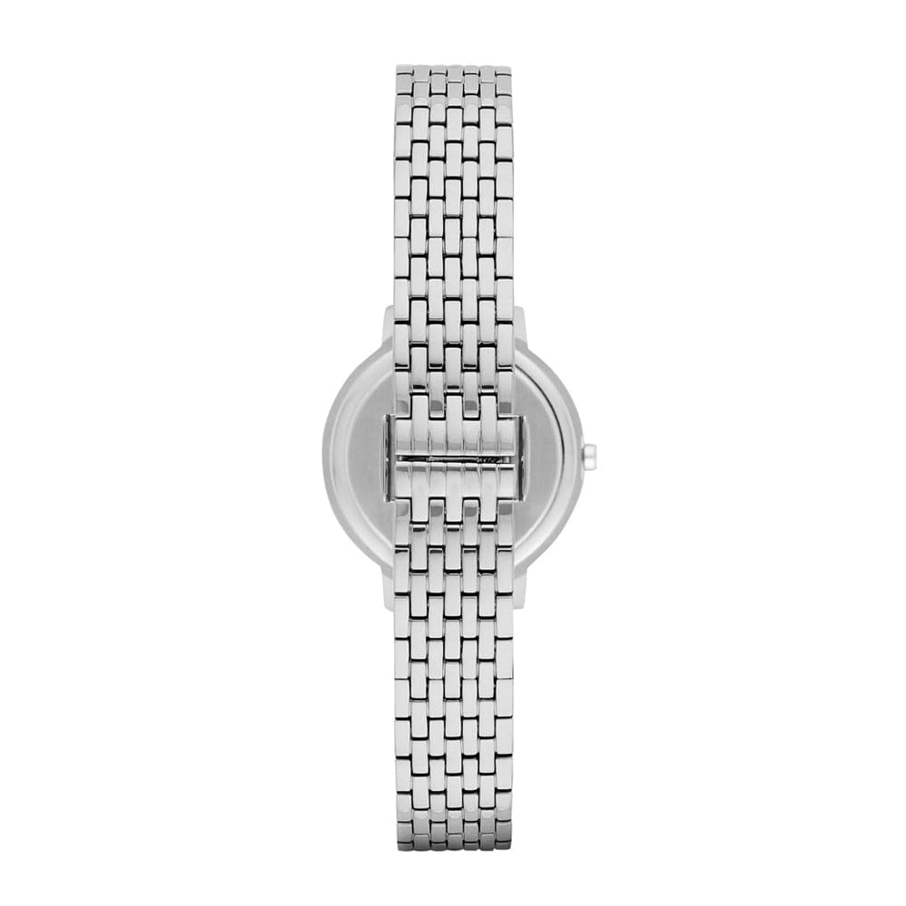EMPORIO ARMANI ANALOG QUARTZ SILVER STAINLESS STEEL AR2511 WOMEN'S WATCH - H2 Hub Watches