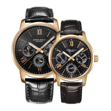 ARIES GOLD URBAN ETERNAL G 103 & B 103 G-BK COUPLE'S WATCHES - H2 Hub Watches