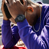 CASIO G-SHOCK AWR-M100SMG-1ADR BLACK RESIN STRAP MEN'S WATCH