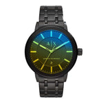 ARMANI EXCHANGE ANALOG QUARTZ BLACK STAINLESS STEEL AX1461 MEN'S WATCH - H2 Hub Watches