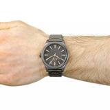 ARMANI EXCHANGE ANALOG QUARTZ BLACK STAINLESS STEEL AX2330 MEN'S WATCH