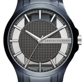 ARMANI EXCHANGE ANALOG QUARTZ BLUE STAINLESS STEEL AX2401 MEN'S WATCH