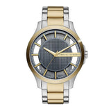 ARMANI EXCHANGE ANALOG QUARTZ TWO TONE STAINLESS STEEL AX2403 MEN'S WATCH - H2 Hub Watches