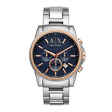 ARMANI EXCHANGE CHRONOGRAPH TWO TONE STAINLESS STEEL AX2516 MEN'S WATCH - H2 Hub Watches