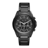 ARMANI EXCHANGE CHRONOGRAPH BLACK STAINLESS STEEL AX2601 MEN'S WATCH - H2 Hub Watches
