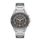 ARMANI EXCHANGE CHRONOGRAPH SILVER STAINLESS STEEL AX2606 MEN'S WATCH - H2 Hub Watches