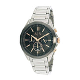 ARMANI EXCHANGE CHRONOGRAPH SILVER STAINLESS STEEL AX2606 MEN'S WATCH - H2 Hub Watches