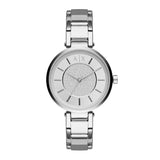 ARMANI EXCHANGE ANALOG QUARTZ SILVER STAINLESS STEEL AX5315 WOMEN'S WATCH - H2 Hub Watches