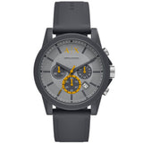 ARMANI EXCHANGE AX7123 GRAY SILICONE MEN'S WATCH