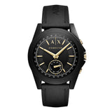 ARMANI EXCHANGE DREXLER DIGITAL BLACK SILICONE AXT1004 HYBRID WATCH - H2 Hub Watches