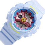 CASIO BABY-G BA-110CA-2ADR DIGITAL QUARTZ BLUE RESIN WOMEN'S WATCH - H2 Hub Watches