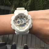 CASIO BABY-G DIGITAL QUARTZ ECRU RESIN BA-110GA-7A2DR WOMEN'S WATCH - H2 Hub Watches